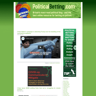 A complete backup of politicalbetting.com