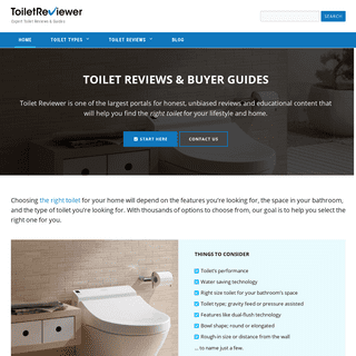 Expert Toilet Reviews & Guides - Toilet Reviewer