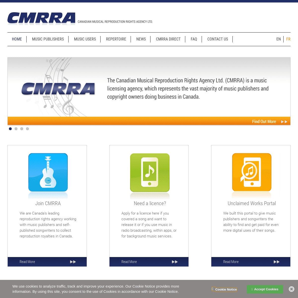 A complete backup of cmrra.ca