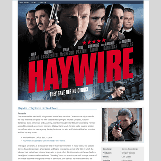 A complete backup of haywiremovie.com