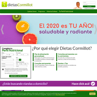 Bienvenidos a DietasCormillot.com