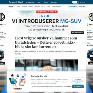 A complete backup of www.bt.no/nyheter/lokalt/i/Qo0Mqq/Flest-velgere-onsker-Valhammer-som-byradsleder--Dette-er-et-oyeblikksbild