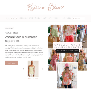 A complete backup of katiesbliss.com
