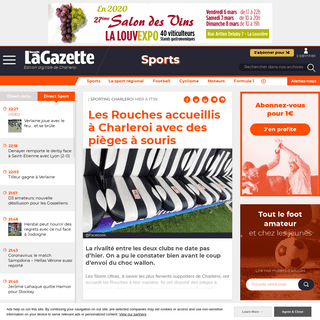 A complete backup of www.lanouvellegazette.be/526973/article/2020-03-01/les-rouches-accueillis-charleroi-avec-des-pieges-souris