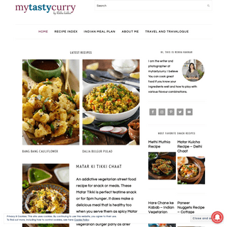 A complete backup of mytastycurry.com