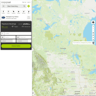 A complete backup of mapquest.ca