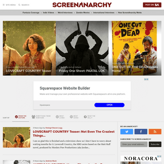 A complete backup of screenanarchy.com