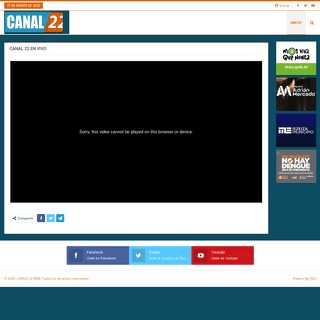 A complete backup of canal22web.com