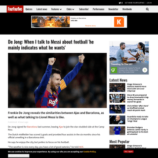 A complete backup of www.fourfourtwo.com/news/barcelona-frenkie-de-jong-lionel-messi-football-quotes