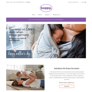 A complete backup of boppy.com