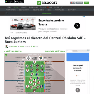 A complete backup of es.besoccer.com/noticia/sigue-el-directo-de-central-cordoba-boca-juniors-794840