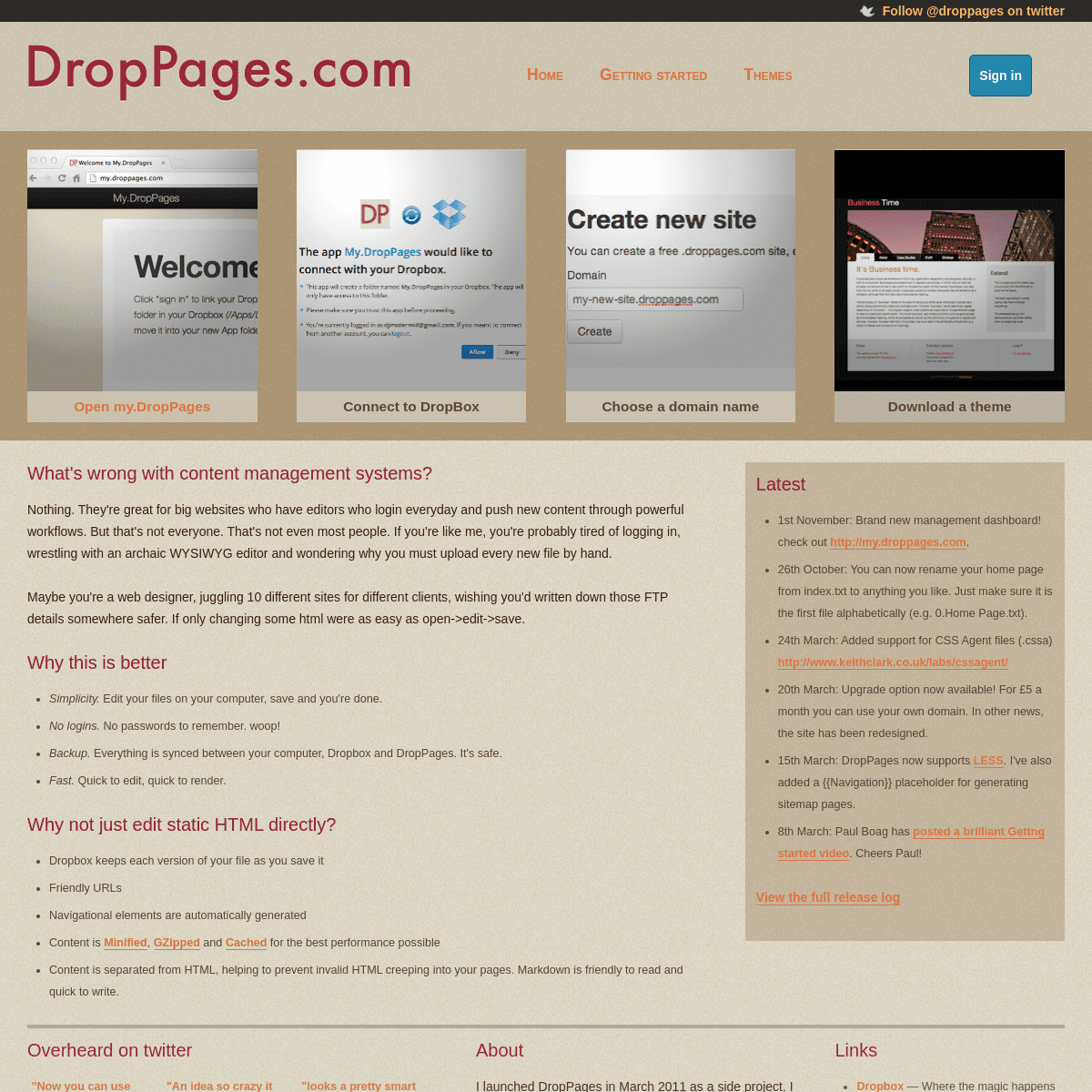 A complete backup of droppages.com