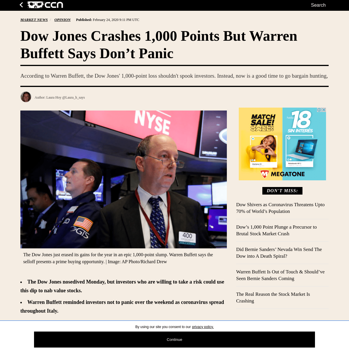 A complete backup of www.ccn.com/dow-jones-is-down-1000-points-but-warren-buffett-says-dont-panic/