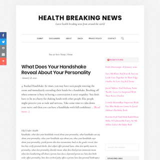 A complete backup of healthbreakingnews.net
