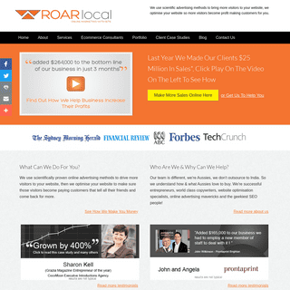 A complete backup of roarlocal.com.au