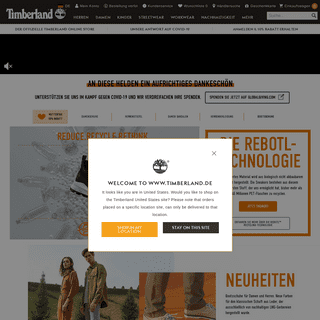 A complete backup of timberland.de