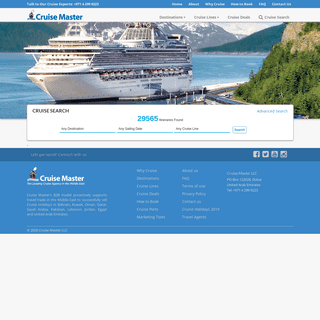 A complete backup of cruisemaster-me.com