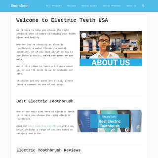 A complete backup of electricteeth.com