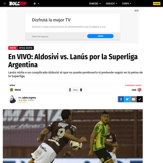A complete backup of bolavip.com/conmebol/En-VIVO-Aldosivi-vs.-Lanus-por-la-Superliga-Argentina-f22-20200123-0095.html