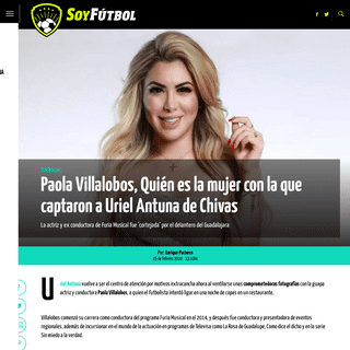 A complete backup of www.soyfutbol.com/tendencias/Paola-Villalobos-Quien-es-la-mujer-con-la-que-captaron-a-Uriel-Antuna-de-Chiva