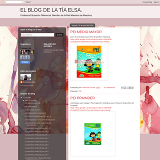 A complete backup of blogdelatiaelsa.blogspot.com