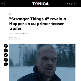 -Stranger Things 4- revela a Hopper en su primer teaser trÃ¡iler - TÃ³nica