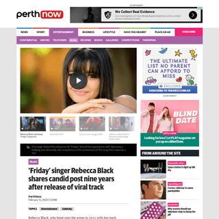 A complete backup of www.perthnow.com.au/entertainment/music/friday-singer-rebecca-black-shares-candid-post-nine-years-after-rel