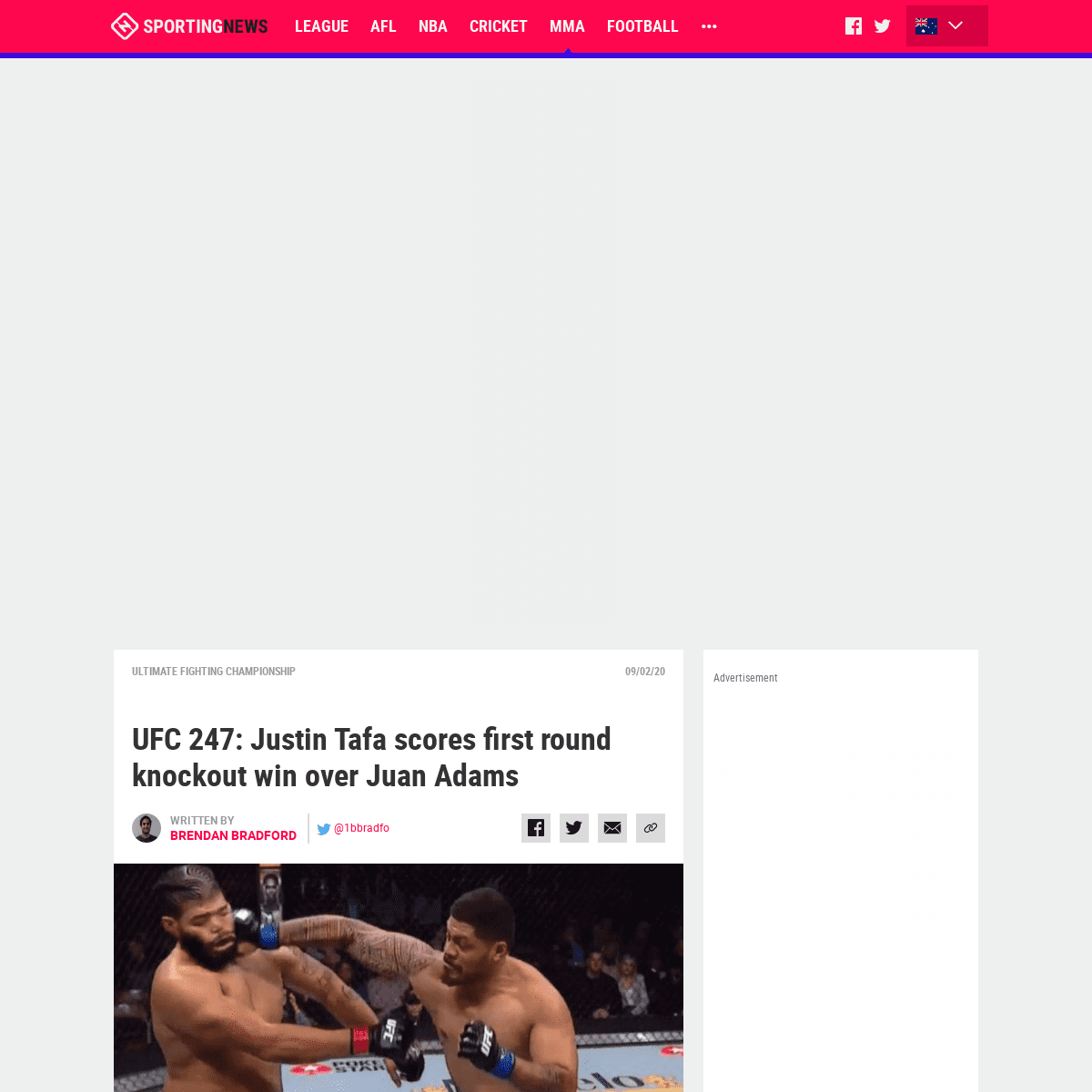 A complete backup of www.sportingnews.com/au/mma/news/ufc-247-justin-tafa-scores-first-round-knockout-win-over-juan-adams/1c73we