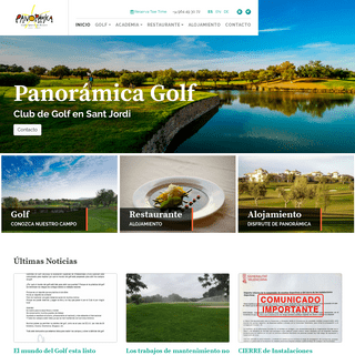 A complete backup of panoramicaclubdegolf.com