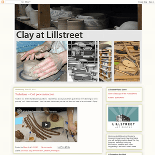 A complete backup of lillstreetclay.blogspot.com