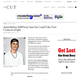 A complete backup of www.thecut.com/2020/02/justin-bieber-still-sure-hed-win-fight-against-tom-cruise.html