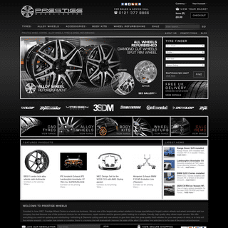 A complete backup of prestigewheelcentre.co.uk