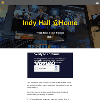 A complete backup of indyhall.org