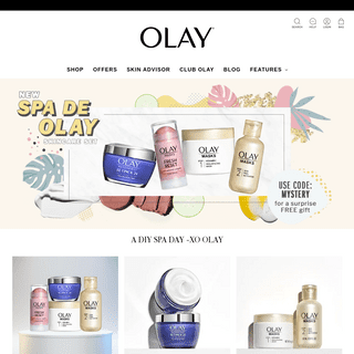 A complete backup of olay.com
