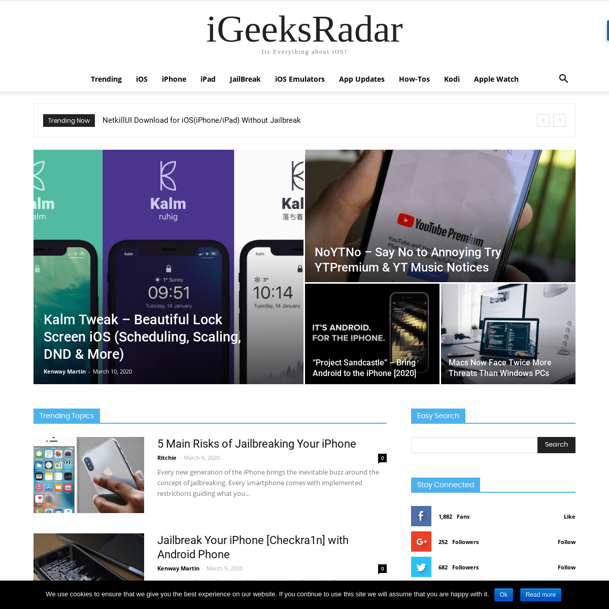 A complete backup of igeeksradar.com