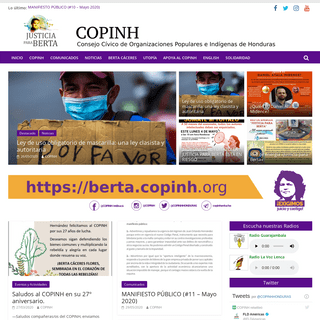 A complete backup of copinh.org