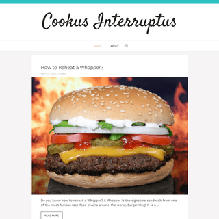 A complete backup of cookusinterruptus.com