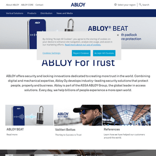 A complete backup of abloy.com