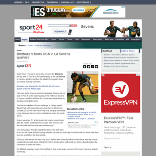 A complete backup of www.sport24.co.za/Rugby/Sevens/blitzboks-v-hosts-usa-in-la-sevens-quarters-20200301