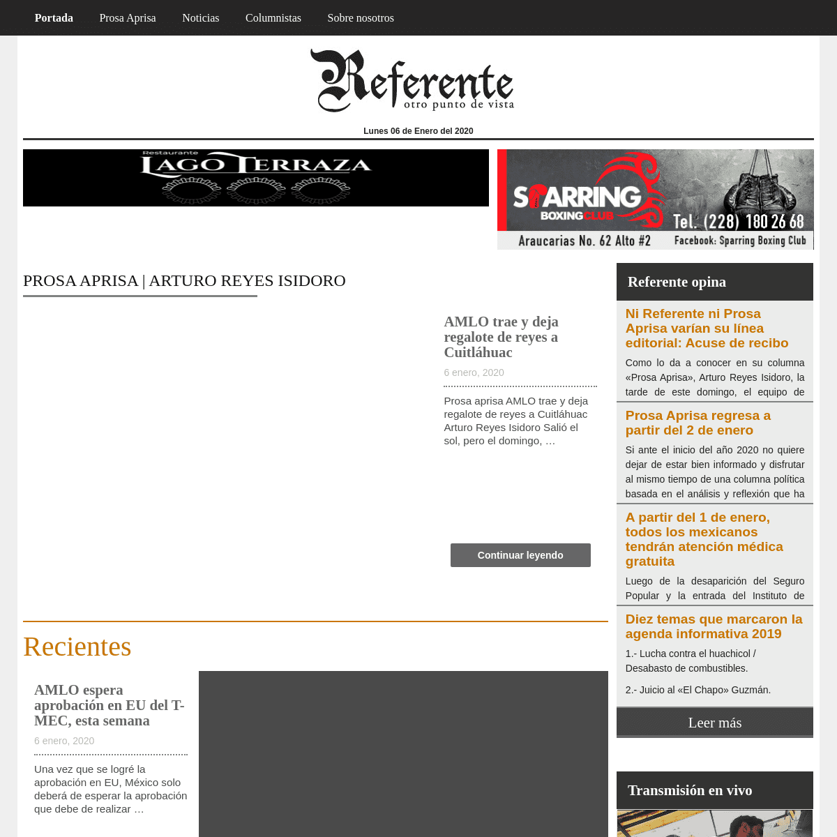 A complete backup of referente.com.mx