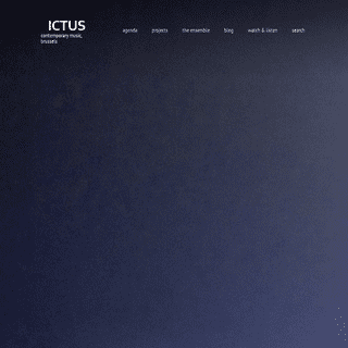 A complete backup of ictus.be