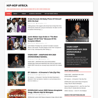 A complete backup of hiphopafrica.co