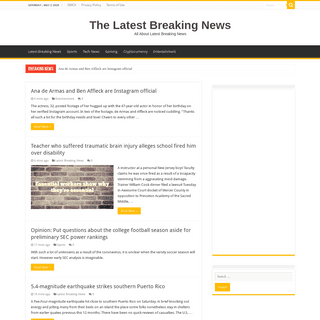 A complete backup of thelatestbreakingnews.com