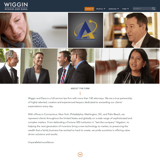 Home - Wiggin and Dana LLP â€” Attorneys At Law