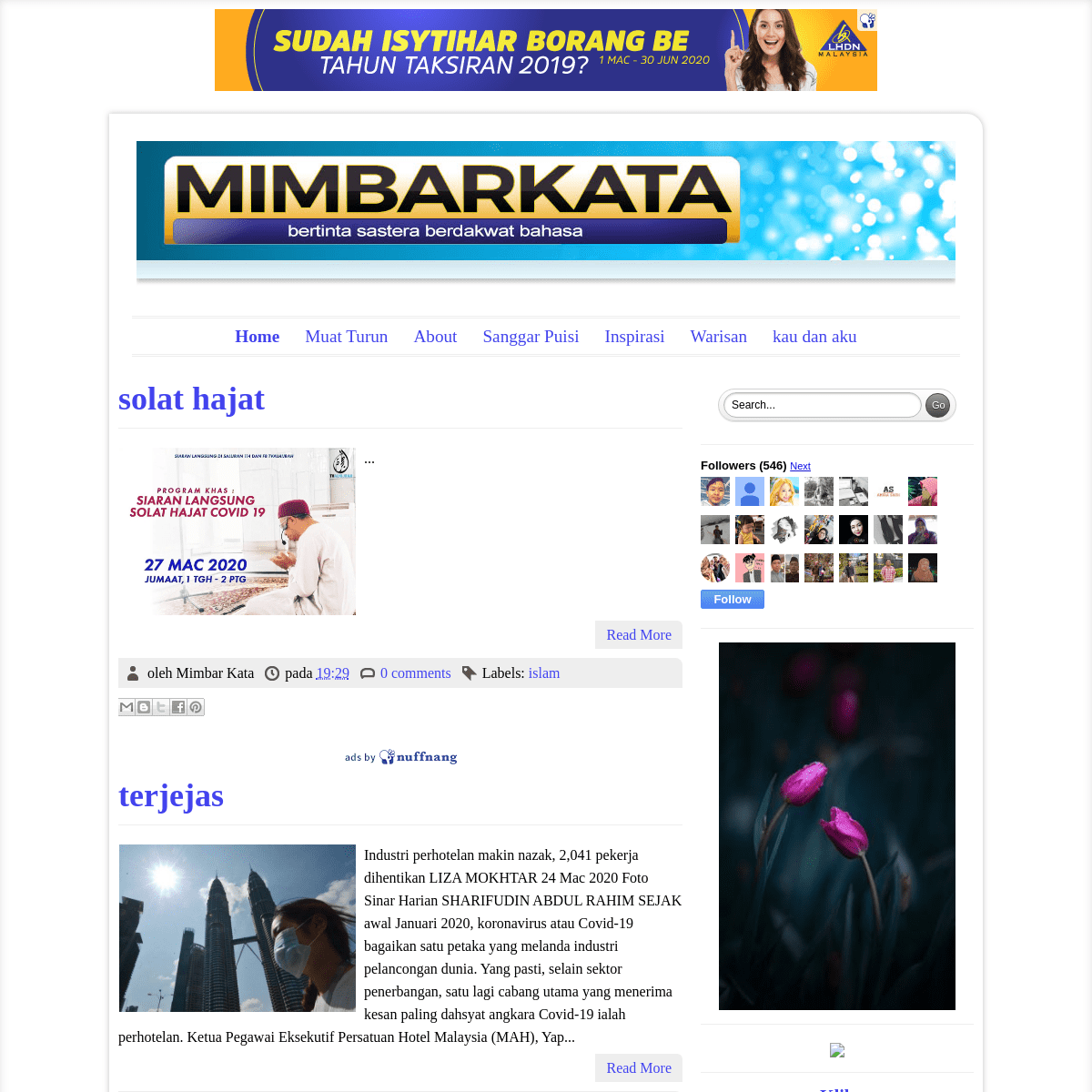 A complete backup of mimbarkata.blogspot.com