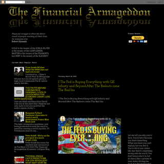 A complete backup of financearmageddon.blogspot.com