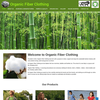 A complete backup of organicfiberclothing.com
