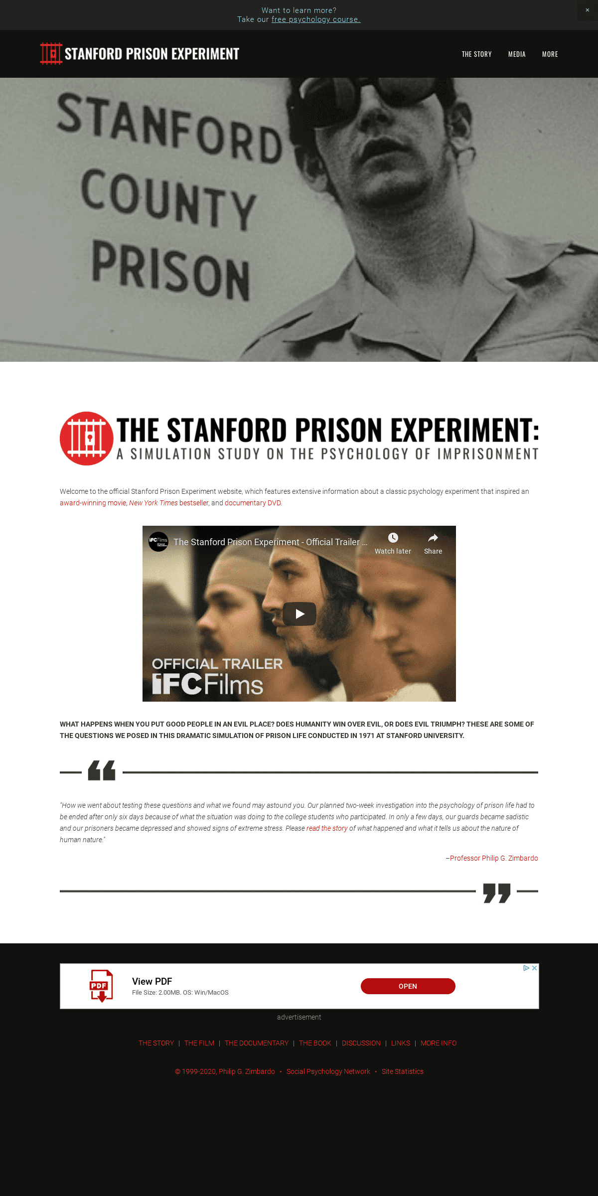 A complete backup of prisonexp.org