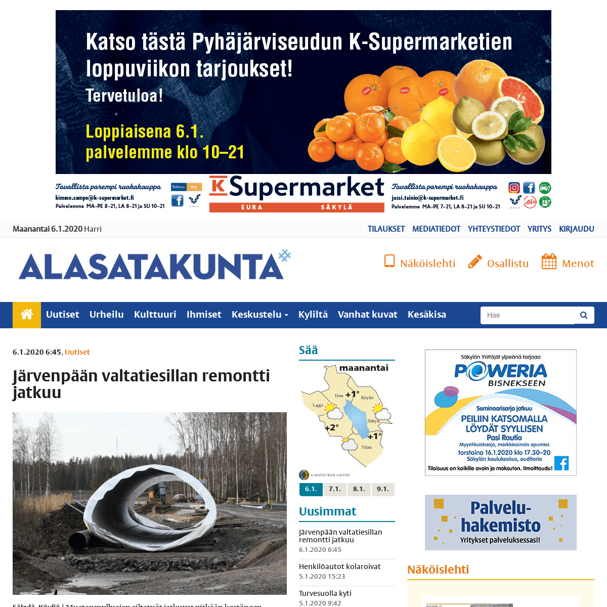 A complete backup of alasatakunta.fi