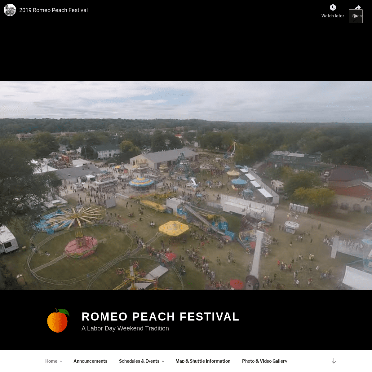 A complete backup of romeopeachfestival.com